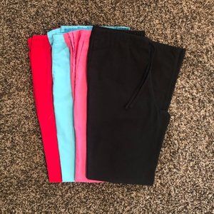 Lot of 4 Cherokee women's scrub pants. Size XS